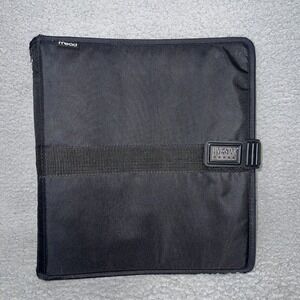 Vintage Mead 5 Star First Gear‎ Zipper Binder 3 Ring 1.5" Black